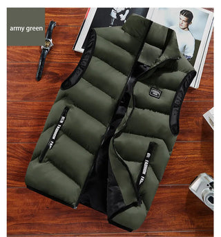 Casual Fashion Sleeveless Vest Men Jacket ALODIA STORE