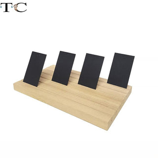 Fashion Wood Jewelry Display Necklace Charms Jewelry Display Tray Pendant Earrings Card Style Pendant Display Card Alodia Store
