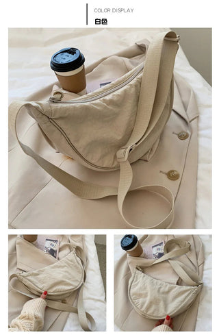 Casual Nylon Hobos Crossbody Bag for Women Alodia Store