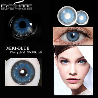 AMARA 1 Pair Color Contact Lenses for Eyes Natural Brown Lenses Beauty Fashion Monet lense Blue Lenses Green Eye Contact Alodia Store