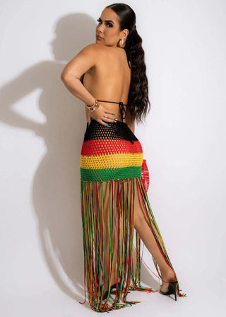 Bodyconclothes Colorful Hand Crochet Two Piece Set Alodia Store