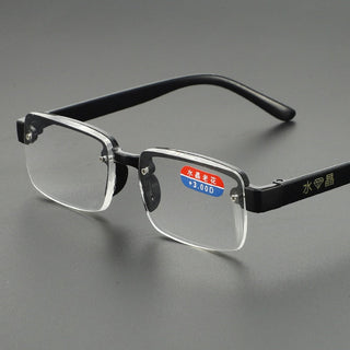 Reading Glasses Men HD Presbyopia Glasses Fashion Eyeglasses +1.0 To +4.0 Retro Glasses for Men alodia store