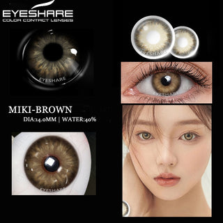 AMARA 1 Pair Color Contact Lenses for Eyes Natural Brown Lenses Beauty Fashion Monet lense Blue Lenses Green Eye Contact Alodia Store