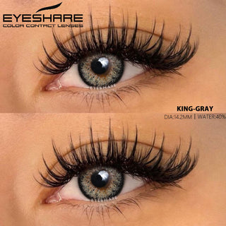 EYESHARE 1 Pair Natural Color Lens Eyes Yearly Color Contact Lenses for Eyes Beauty Contact Lenses Eye Cosmetic Color Lens Eyes Alodia Store