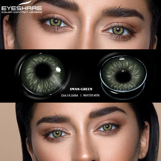 EYESHARE Color Lens Eyes 2pcs Natural Color Contact Lenses For beauty eyes Alodia Store