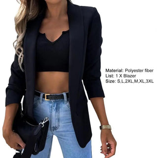 Cardigan Blazer Outerwear Alodia Store