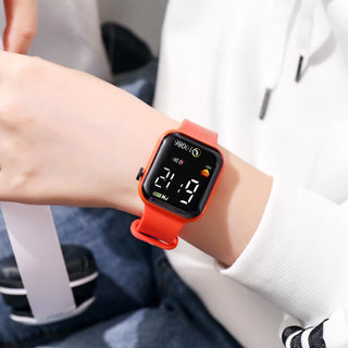Digital Smart sport watch Women watches digital led electronic wristwatch fitness wristwatch Men kids hours hodinky Alodia Store