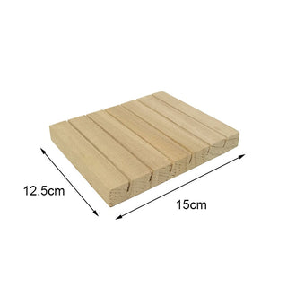 Fashion Wood Jewelry Display Necklace Charms Jewelry Display Tray Pendant Earrings Card Style Pendant Display Card Alodia Store