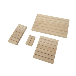 Fashion Wood Jewelry Display Necklace Charms Jewelry Display Tray Pendant Earrings Card Style Pendant Display Card Alodia Store