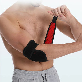 1Pcs Adjustable Elbow Support for Men Spring Elbow Brace Arthritis Golfers Strap Elbow Protection Basketball Gym Accessories Alodia Store
