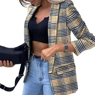 Cardigan Blazer Outerwear Alodia Store