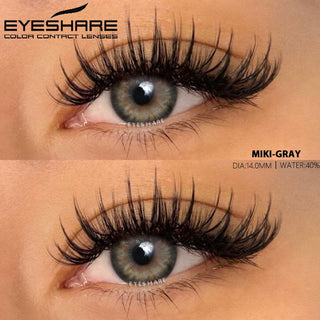 EYESHARE 1 Pair Natural Color Lens Eyes Yearly Color Contact Lenses for Eyes Beauty Contact Lenses Eye Cosmetic Color Lens Eyes Alodia Store