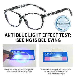 Men Women Vintage Portable Elegant Eye Protection Ultra Light Frame Anti-Blue Light Eyeglasses Reading Glasses Alodia Store