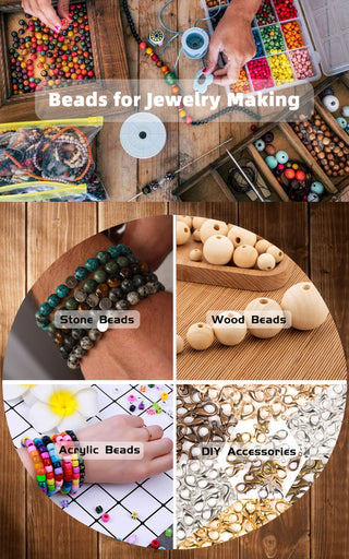 33 Style Colorful Wooden Cute Animal Flower Cartoon Children's Necklace Bracelet Girl's Child Jewelry Kids Toys Birthday Gifts Alodia Store