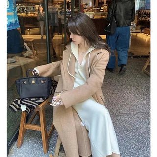 2 Piece Women Knitted Sweater Suits Winter Fashion Korean Alodia Store