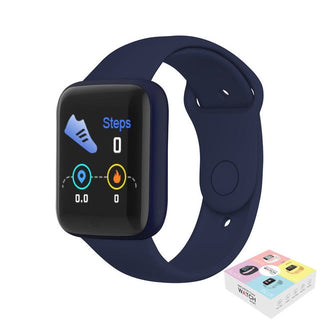 Smart Watch Kids Bluetooth Fitness Tracker Macaron Smartwatch for Men Women Blood Pressure Smart Bracelet for Android IOS Alodia Store