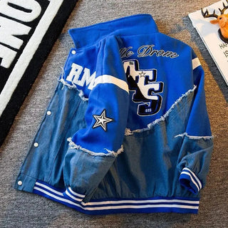 American retro denim jacket Alodia Store