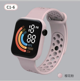 Child Watch Ultra Light LED Digital Watch for Kids Boy Girl Sports Military Silicone Wristband Electronic Clock relogio infantil Alodia Store