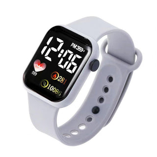 Electronic Wrist Watch  LED Digital Smart sport watch Luminous Square Dial Kids wristwatch for Children Birthday Gift Alodia Store