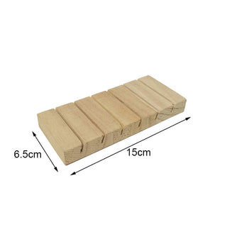 Fashion Wood Jewelry Display Necklace Charms Jewelry Display Tray Pendant Earrings Card Style Pendant Display Card Alodia Store