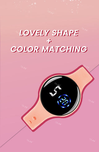 M3 Kids Digital Watches Adjustable Silicone Strap Waterproof Children's Watch Boys Sports Wrist Electronic Smart Watch For Kids Alodia Store