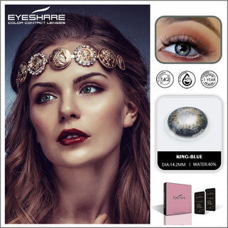EYESHARE 1 Pair Natural Color Lens Eyes Yearly Color Contact Lenses for Eyes Beauty Contact Lenses Eye Cosmetic Color Lens Eyes Alodia Store
