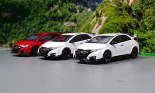 Bulk 1/64 Honda Civic Typer Fk2 Alloy Car Model Adult Classic Collection Gift Display Souvenir Boy Toys Alodia Store