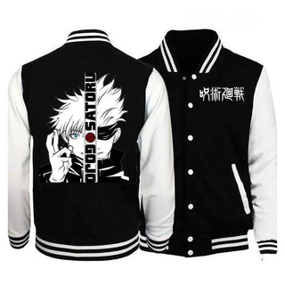 New Jujutsu Kaisen Gojo Satoru Baseball Jacket Men Women Alodia Store