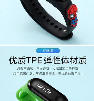 Disney Kids Digital Watch Electronic LED Waterproof Kids ALODIA STORE