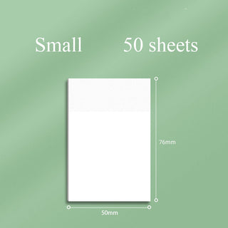 50sheets Transparent Posted it Sticky Note Pad alodia store
