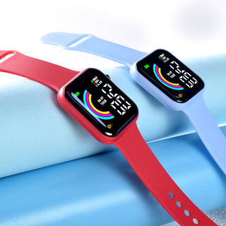 Child Watch Ultra Light LED Digital Watch for Kids Boy Girl Sports Military Silicone Wristband Electronic Clock relogio infantil Alodia Store