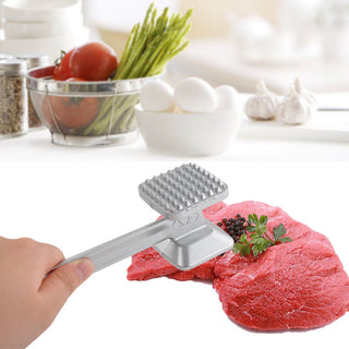 1Pcs Kitchen Gadgets Multifunction Meat Hammer Two Sides Loose Tenderizers Portable Steak Pork Tools Aluminum Alloy Dropshipping Alodia Store