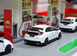 Bulk 1/64 Honda Civic Typer Fk2 Alloy Car Model Adult Classic Collection Gift Display Souvenir Boy Toys Alodia Store
