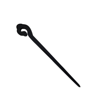 Traditional Wooden Black Hair Sticks Chinese Style Hairpins Carved Wood Hair Fork Vintage Chop Stick Headwear For Women Jewelry Alodia Store
