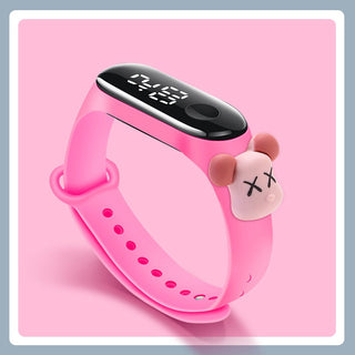 Disney Mickey Mouse Children Watches For Girls Electronic Bracelet Sports LED Spiderman iron Man Doll Kids Watch Waterproof Alodia Store