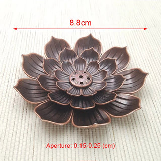 1PCS Alloy Incense Burner Stick Holder Buddhism Alodia Store