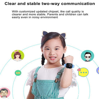 New Kids Smart Watch SOS LBS Voice Chat Call Sim Card For Children SmartWatch Camera Waterproof Phone Watch For Boys Girls 2023 Alodia Store