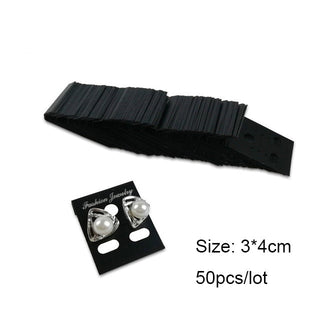 Fashion Wood Jewelry Display Necklace Charms Jewelry Display Tray Pendant Earrings Card Style Pendant Display Card Alodia Store