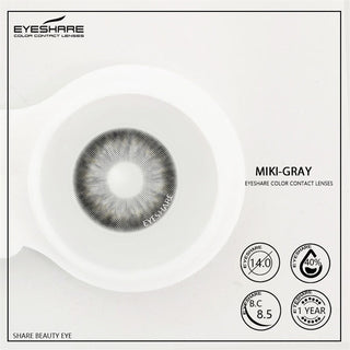 EYESHARE Color Lens Eyes 2pcs Natural Color Contact Lenses For beauty eyes Alodia Store