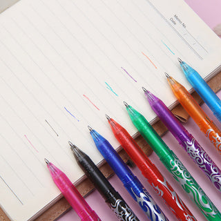 4 Pcs/Set Multi-color Erasable Gel Pen 0.5mm Kawaii Pens Student alodia store