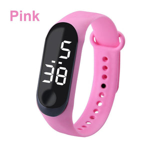 M3 Kids Digital Watches Adjustable Silicone Strap Waterproof Children's Watch Boys Sports Wrist Electronic Smart Watch For Kids Alodia Store