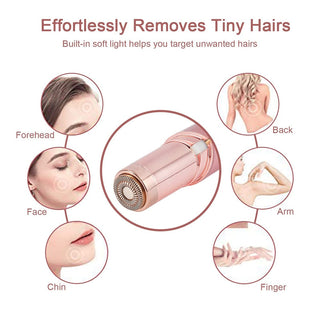 Electric Home Appliance Facial Hair Removal Epilator Eyebrow Trimmer Shaver for Sensitive Areas Female Epilator Tool New in Care alodia store