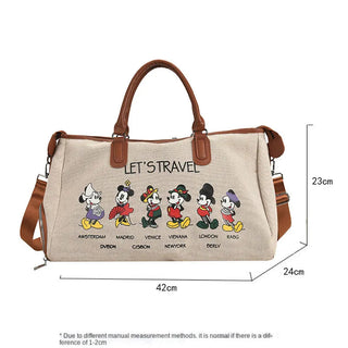 2023New Disney Mickey Fashion Suitcase Travel Tote Bag Men's and Women's Alodia Store