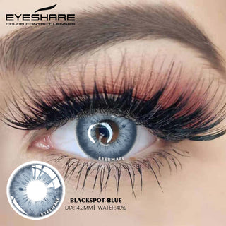 EYESHARE Natural Color Lens Eyes 2pcs Color Contact Lenses For Eye Blue Beauty Contact Lenses Eye Yearly Cosmetic Color Lens Alodia Store