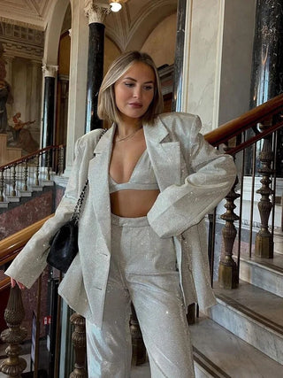 Formal Suit Trousers Spring Alodia Store