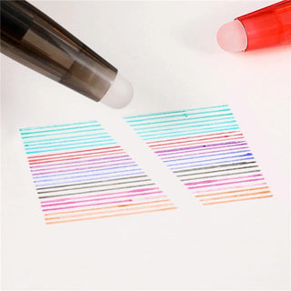4 Pcs/Set Multi-color Erasable Gel Pen 0.5mm Kawaii Pens Student alodia store