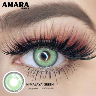 AMARA 1 Pair Color Contact Lenses for Eyes Natural Brown Lenses Beauty Fashion Monet lense Blue Lenses Green Eye Contact Alodia Store