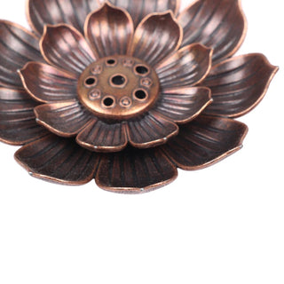 1PCS Alloy Incense Burner Stick Holder Buddhism Alodia Store