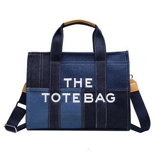 2023 Luxury Brands Denim Patchwork tote bag Alodia Store