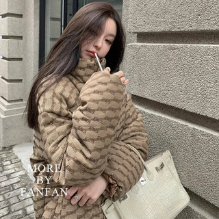 Thick Vintage baggy Down Jacket Alodia Store
